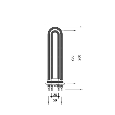 heating element, SEPD-119, 4250 W,